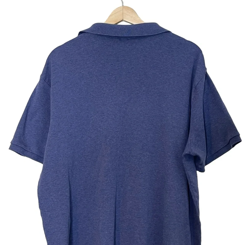 Polo Ralph Lauren Mens Classic Polo Shirt Size XL Short Sleeve Soft Knit Blue